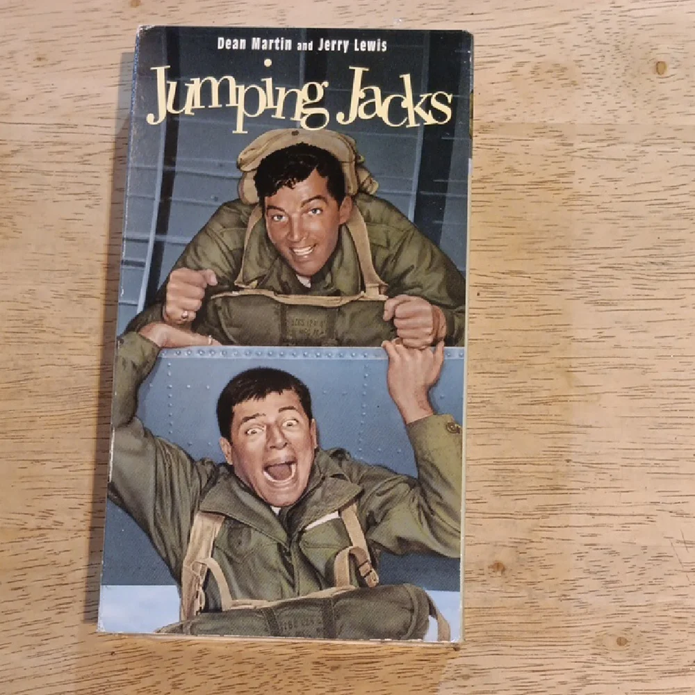 2/$8 Jumping Jacks With Jerry Lewis VHS